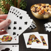 Drie DIMM's met afspeelkaarten Pokerkaarten (Insitu)