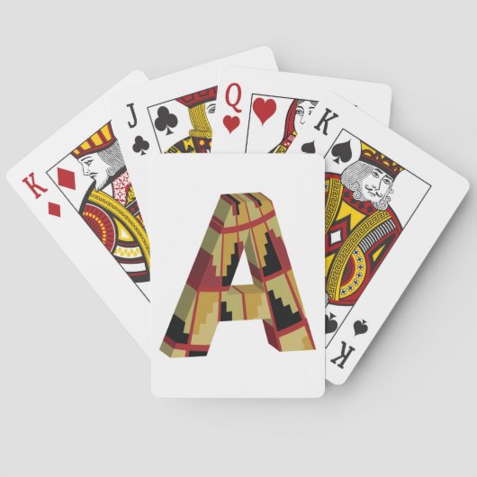 Drie DIMM's met afspeelkaarten Pokerkaarten (Achterkant)