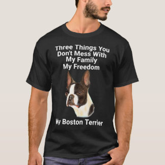 Drie dingen die je met Boston wilt doen. T-shirt