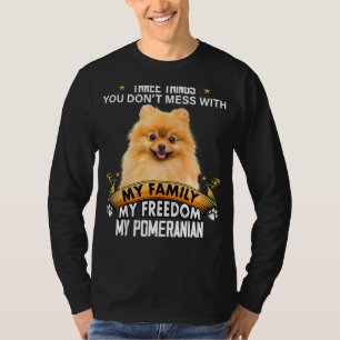 Drie dingen die je niet meemaakt met Pommeren Dog T-shirt