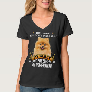 Drie dingen die je niet meemaakt met Pommeren Dog T-shirt