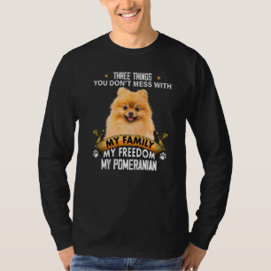 Drie dingen die je niet meemaakt met Pommeren Dog T-shirt