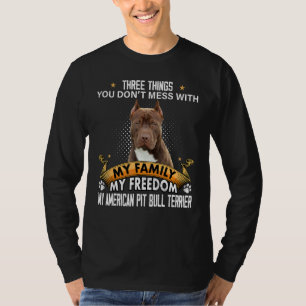 Drie dingen die je niet met de Amerikaanse Pit Bul T-shirt