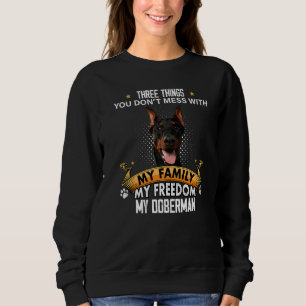 Drie dingen die je niet met Doberman Dog doet Trui