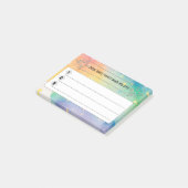 Drie dingen— post-it® notes (Schuin)