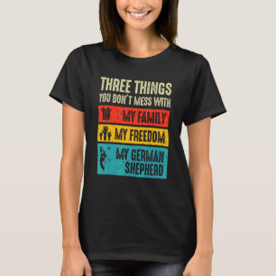 Drie dingen waarmee je geen grappen maakt met Duit T-shirt