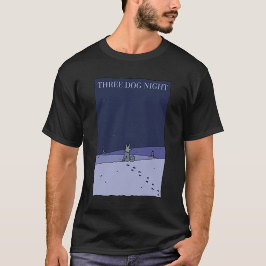 Drie Dog Night II Classic T-shirt (Voorkant)