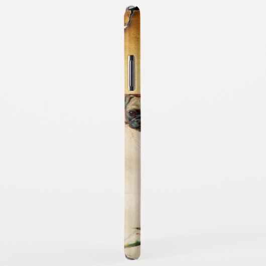 DRIE DOGGIEËN MET ROZEN MONOGRAM Case-Mate iPhone CASE (Achterkant/rechts)