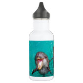 Drie Dolfijnen in de oceaan Waterfles (Links)