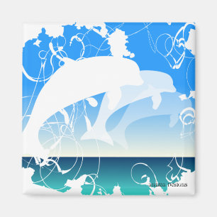 Drie Dolphins magnet