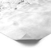 Drie donkere donkere donkere koffiebonen, zwart en poster (Hoek)