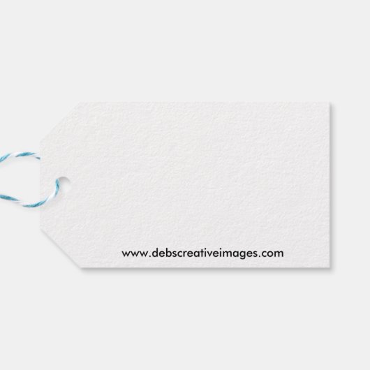 Drie Donkey's Cadeaulabel (Achterkant Horizontaal)