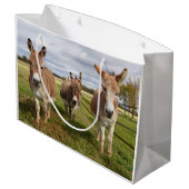 Drie Donkey's Large Cadeautasje (Achterkant Gekanteld)