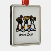 Drie dozen metalen ornament (Rechts)