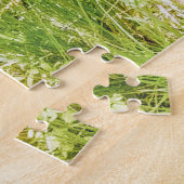 Drie Draaien op een Logpuzzel Legpuzzel (Zijkant)