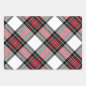 Drie driestuksgewijze papierbladen voor het oppakk inpakpapier vel (Voorkant)