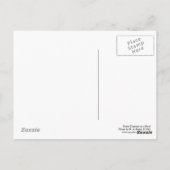 Drie duiven op een dak briefkaart (Achterkant)