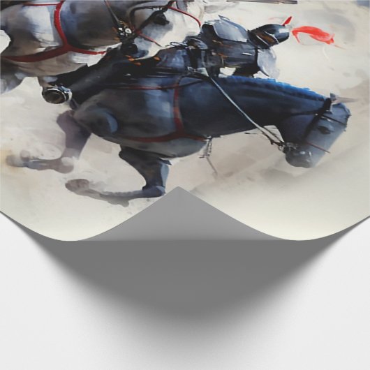 Drie duizend ride uit - de quest cadeaupapier (Hoek)