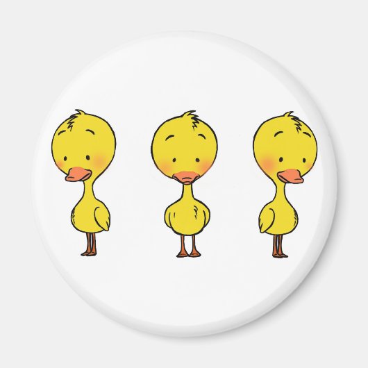 Drie eenden magneet (Voorkant)