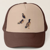 Drie eenden trucker pet (Voorkant)
