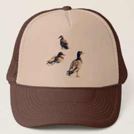 Drie eenden trucker pet