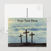 Drie-eenheid Briefkaart (Voorkant / Achterkant)