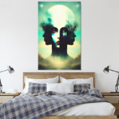 Drie-eenheid Canvas Afdruk (Insitu (Slaapkamer))