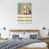 Drie-eenheid in eenheid canvas afdruk (Insitu (Slaapkamer))