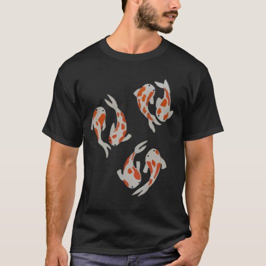 Drie-eenheid van Koi Vissen T-shirt (Voorkant)