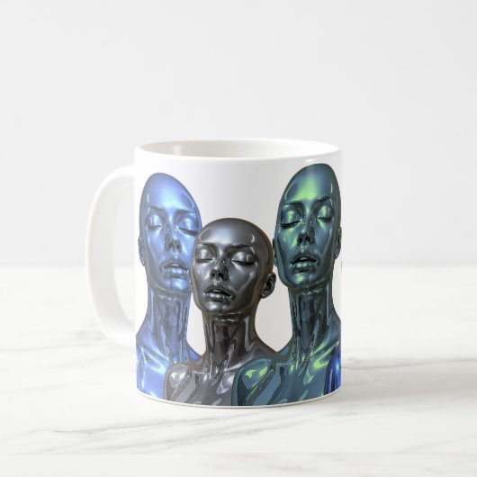 Drie-eenheid van Morgen Koffiemok (Voorkant links)