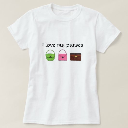 Drie Eenvoudige Tassen T-shirt (Design voorkant)