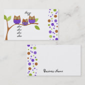 Drie Eigenaars Visitekaartje (Voorkant / Achterkant)