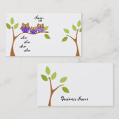 Drie Eigenaars Visitekaartje (Voorkant / Achterkant)