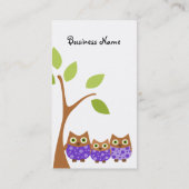 Drie Eigenaars Visitekaartje (Achterkant)