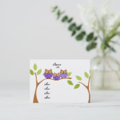 Drie Eigenaars Visitekaartje (Staand voorkant)