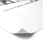 Drie Elephans op een  dierenkunst in de Seesaw Poster (Hoek)