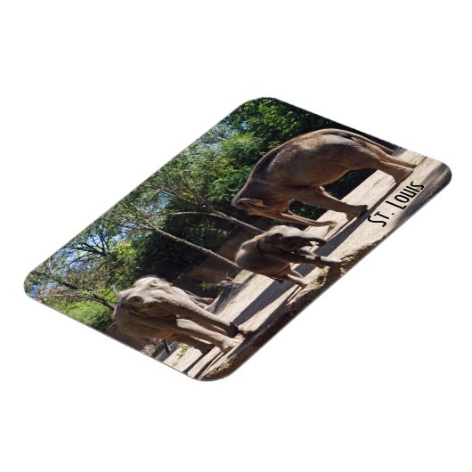 Drie Elephants Magneet (Linkerzijde)