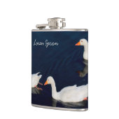 Drie Emden Geese Heupfles (Links)