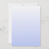 Drie en twee een ontploffing van de ruimte verjaar kaart (Achterkant)