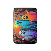 Drie enge Halloween-spookontwerpen Badmat (Voorkant Verticaal)