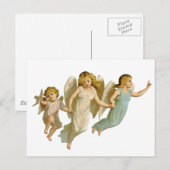 Drie engelen briefkaart (Voorkant / Achterkant)