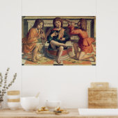 Drie engelmuzikanten poster (Keuken)