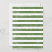 Drie erwten in een Pod Baby shower Invitation Trip Kaart (Achterkant)