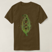 Drie erwten in een Pod Funny T-shirt (Design voorkant)
