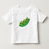Drie Erwten in een Pod Kinder Shirts (Voorkant)