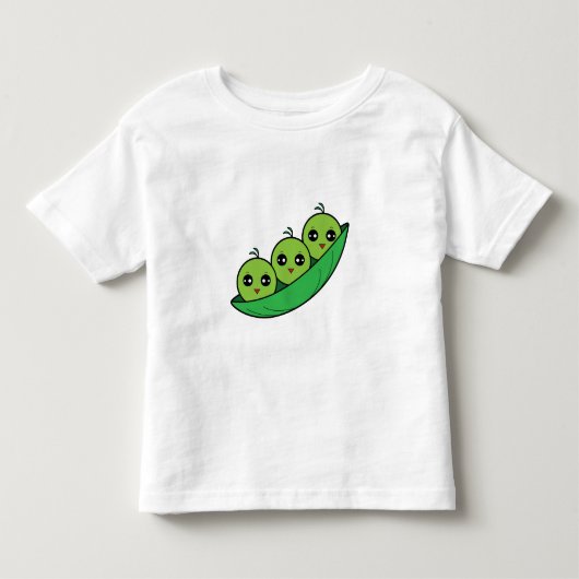 Drie Erwten in een Pod Kinder Shirts (Voorkant)