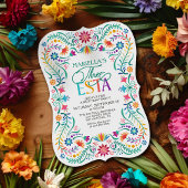 Drie-esta Fiesta 3e verjaardag Kaart