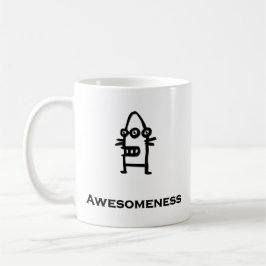 Drie Eye Bot Awesomeness Koffiemok