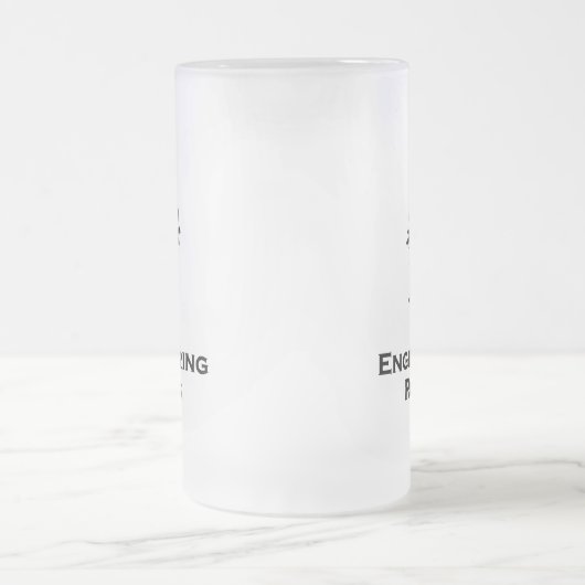 Drie Eye Bot Engineering Rocks Matglas Bierpul (Center)