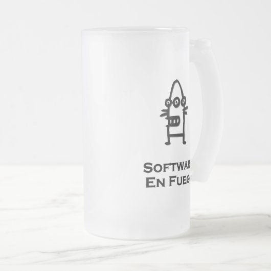 Drie Eye Bot Software En Fuego Matglas Bierpul (Voorkant rechts)